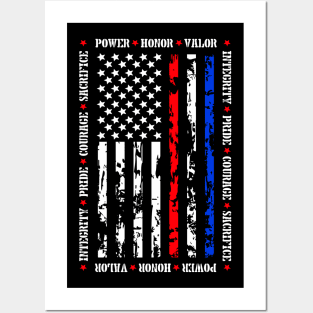 US FLAG Posters and Art